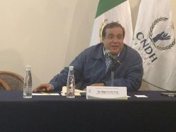 Édgar Corzo Sosa, quinto visitador de la CNDH, destacó que Chihuahua, Guerrero y Oaxaca ocupan los tres primeros lugares de la lista de asesinatos de personas defensoras. TWITTER/@CNDH
