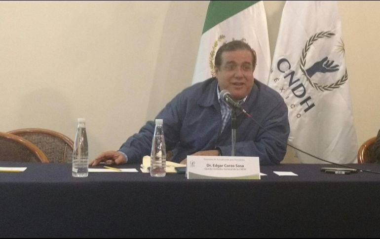 Édgar Corzo Sosa, quinto visitador de la CNDH, destacó que Chihuahua, Guerrero y Oaxaca ocupan los tres primeros lugares de la lista de asesinatos de personas defensoras. TWITTER/@CNDH