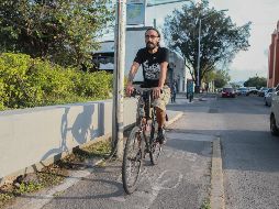 Yeriel Salcedo es uno de los personajes que, desde el colectivo GDL en Bici, ha insistido en la promoción del respeto por el ciclista. EL INFORMADOR/Archivo