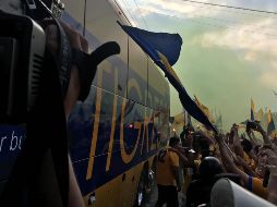 En la riña entre seguidores de Rayados y Tigres del pasado 23 de septiembre, resultó gravemente herido un aficionado. NTX / ARCHIVO