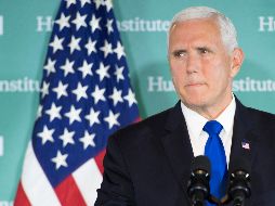 Ebrard dio a conocer la noticia de la asistencia de Pence a través de su cuenta de Twitter. AFP / J. Watson