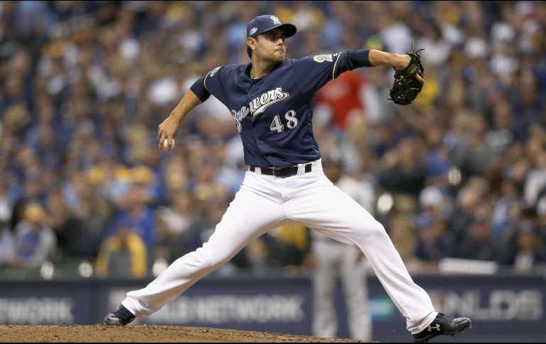 Soria sacó dos outs, aceptó un imparable y ponchó a dos. AFP/D. Buell