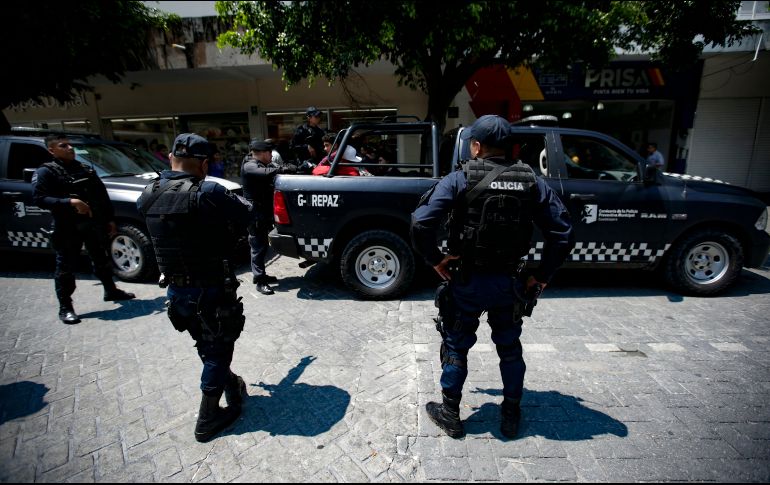 En proporción, por cada policía caído hay tres delincuentes muertos. ARCHIVO / EL INFORMADOR