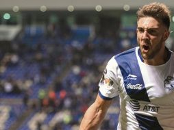 Lucas Cavallini se convirtió en el referente del Puebla y uno de los mejores delanteros de la Liga MX. MEXSPORT