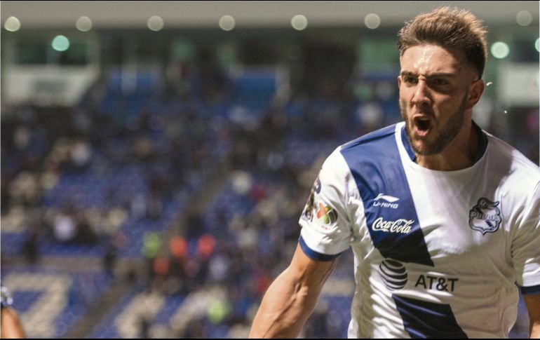 Lucas Cavallini se convirtió en el referente del Puebla y uno de los mejores delanteros de la Liga MX. MEXSPORT