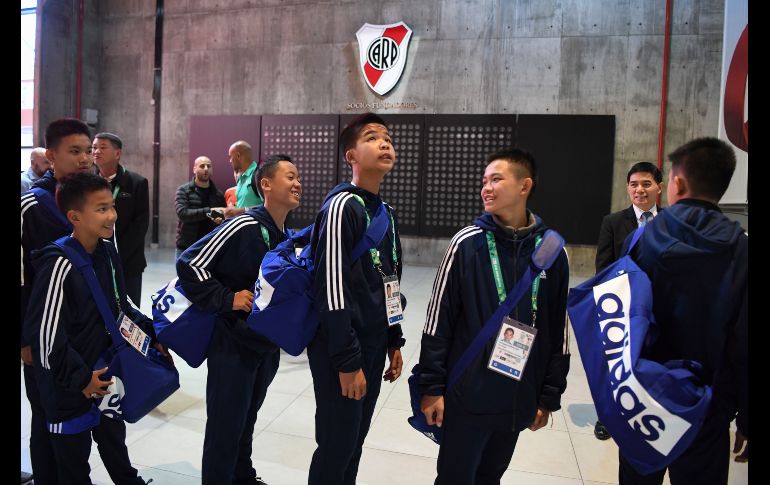 Los niños tailandeses del equipo de futbol 