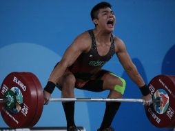 Canul alcanzó un total de 283 kilogramos para llevarse el tercer puesto. TWITTER / @COM_ Mexico