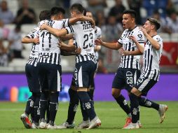 Rayados mantuvo la posesión del balón y generaba más jugadas que su rival. TWITTER/@CopaMX