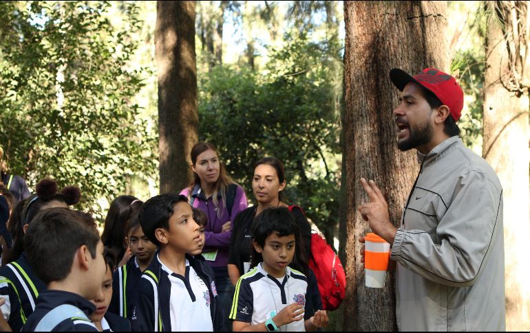 Los niños reciben talleres para la cultura y el cuidado del medio ambiente. EL INFORMADOR/E. Barrera