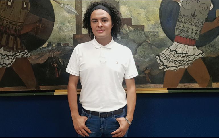 El cantautor tapatío prepara su siguiente sencillo: “Prefiero ser el amante”, y está listo para abrir el concierto de Matute. EL INFORMADOR / E. Esparza