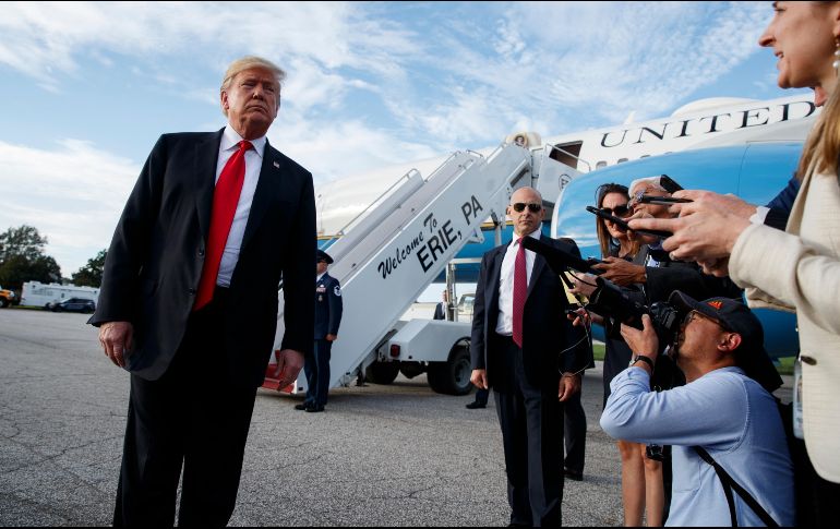 Trump criticó duramente hace dos semanas la tercera subida de tipos de interés en lo que va de año. AP/E. Vucci