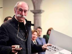 Los jueces reconocieron de forma especial a Jorge Ayala Blanco, escritor y crítico de cine durante más de medio siglo. SUN/A. Ojeda