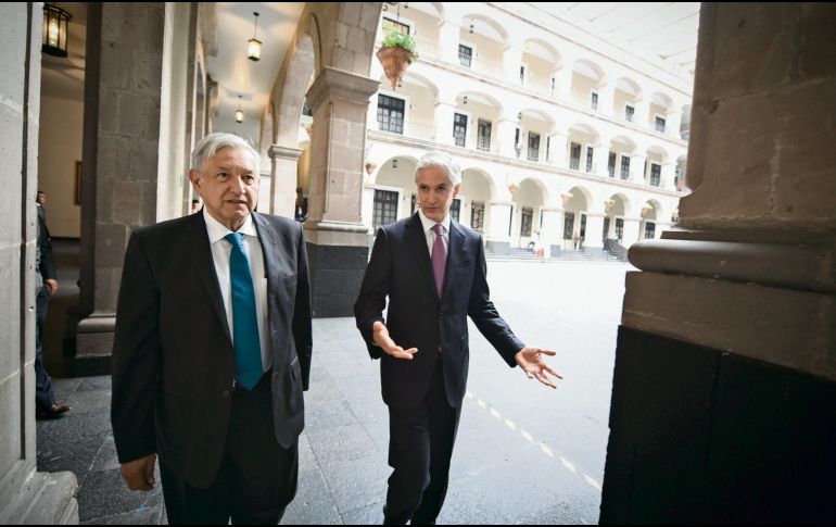 López Obrador estuvo en el Estado de México junto al gobernador Alfredo del Mazo. NOTIMEX