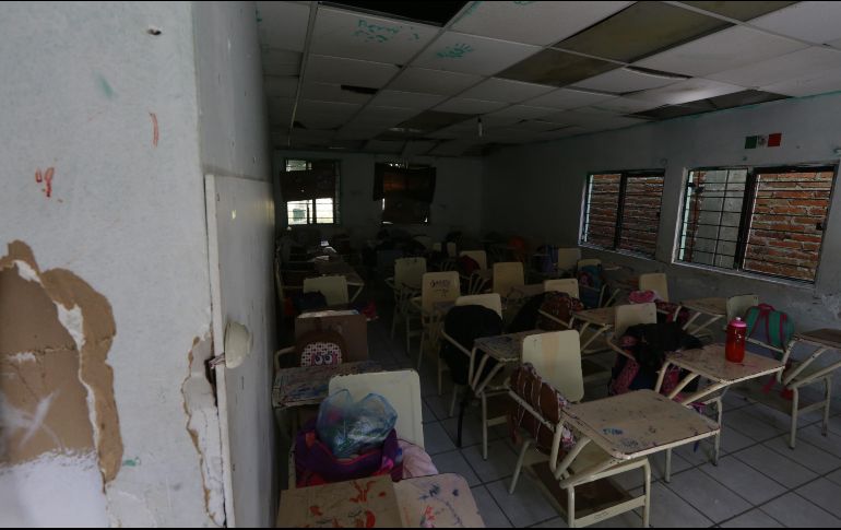 Zamora Zamora indica que hay dictámenes de Protección Civil de planteles que no pueden ser utilizados en poblaciones como Lomas del Sur, El Colibrí, Santa Fe y San Agustín, entre otras. EL INFORMADOR / ARCHIVO