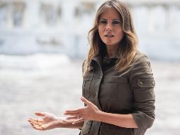 La primera dama presentó la iniciativa ''Be Best'', para quienes enfrentan el acoso a través de las redes sociales. AFP / ARCHIVO