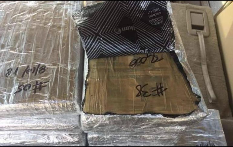 Lo asegurado es puesto a disposición del Agente del Ministerio Público Federal de Tampico. FACEBOOK / REYNOSA CODIGO ROJO