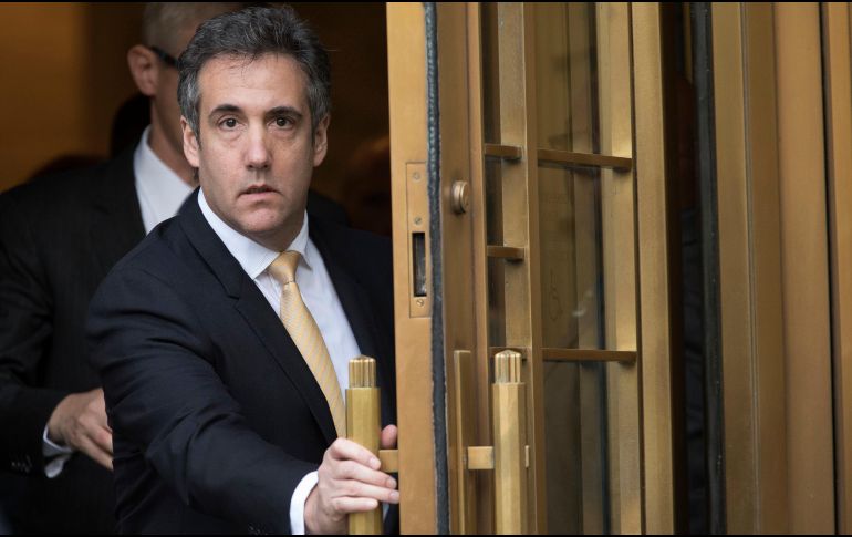 Cohen se declaró culpable en agosto de ocho cargos federales. AP/M. Altaffer