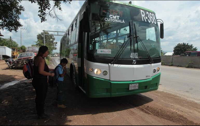 La ruta 368 es una de las que operan hacia el CUTonalá. EL INFORMADOR / ARCHIVO