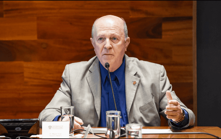 El rector Miguel Ángel Navarro estima que se requieren alrededor de 30 millones de pesos para concretar el proyecto. TWITTER / @RectorUdeG