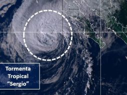 Sonora, Chihuahua y la Península de Baja California sufrirán las principales afectaciones. ESPECIAL/CONAGUA