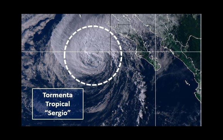Sonora, Chihuahua y la Península de Baja California sufrirán las principales afectaciones. ESPECIAL/CONAGUA