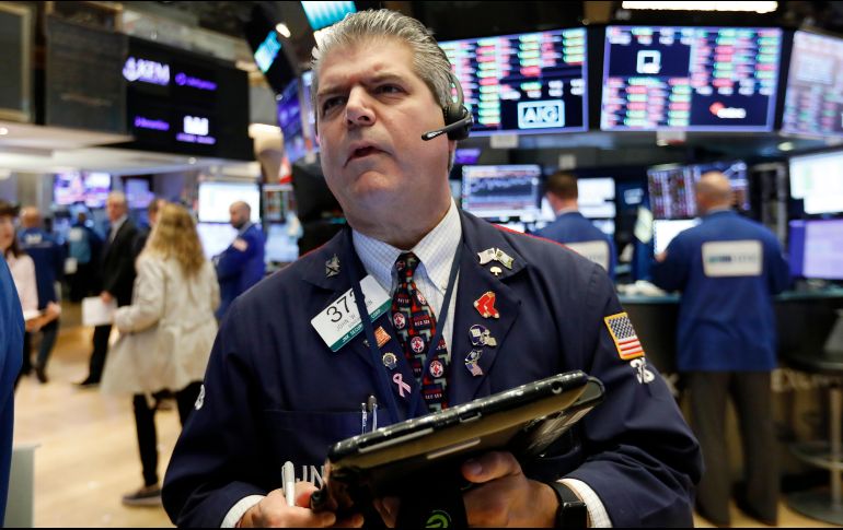 El NYSE Composite sube en 99.51 puntos, colocándose en 12 mil 449.04 unidades. AP / R. Drew