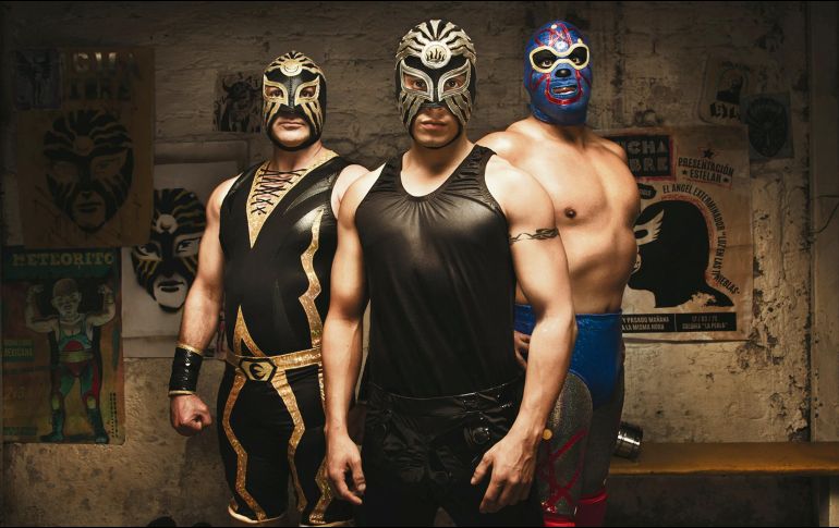 Los personajes beben de la tradición de la lucha libre en nuestro país. CORTESÍA / SPACE