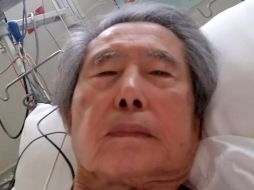 Desde su cama en una clínica limeña,  en la que permanece internado en calidad de detenido, Alberto dice 