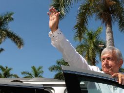 Obrador señaló que proyectos como el Tren Maya, el rescate al sector energético y la producción del petróleo y energía eléctrica significarán inversiones y empleos. NTX / A. Monroy