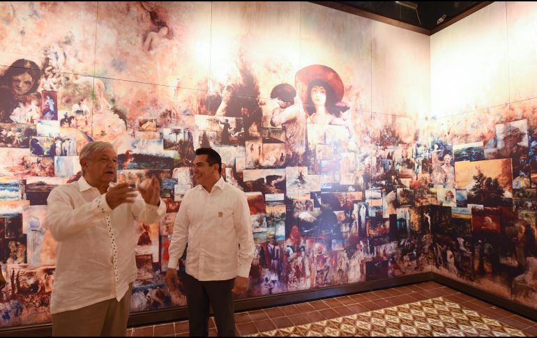Andrés Manuel López Obrador, presidente electo de México, asistió a un desayuno con Rafael Alejandro Moreno. NTX/ESPECIAL