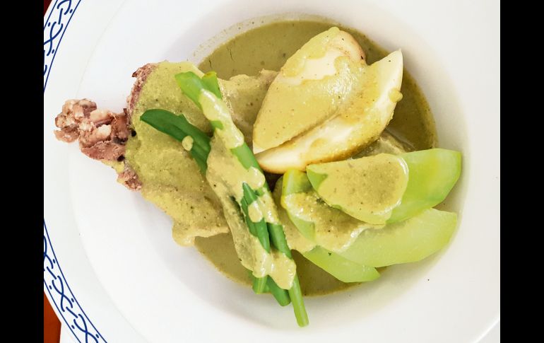 Verde. Uno de los favoritos del público, ¡para chuparse los dedos!