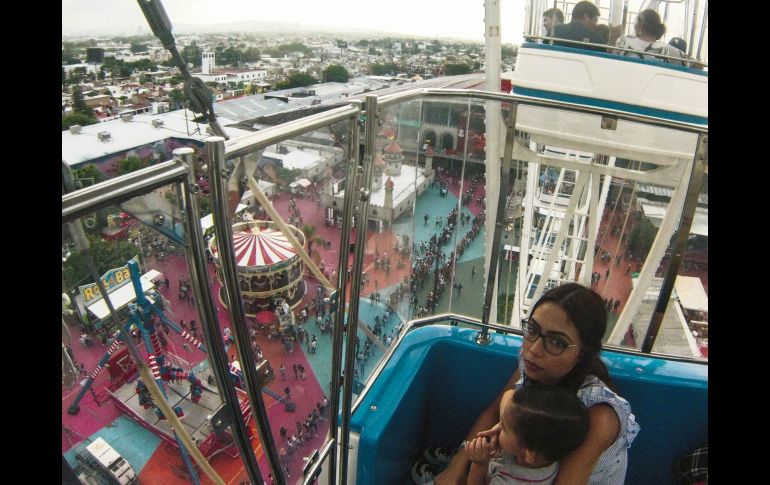 Familiar. Un lugar para disfrutar es lo que caracteriza a las Fiestas de Octubre.
