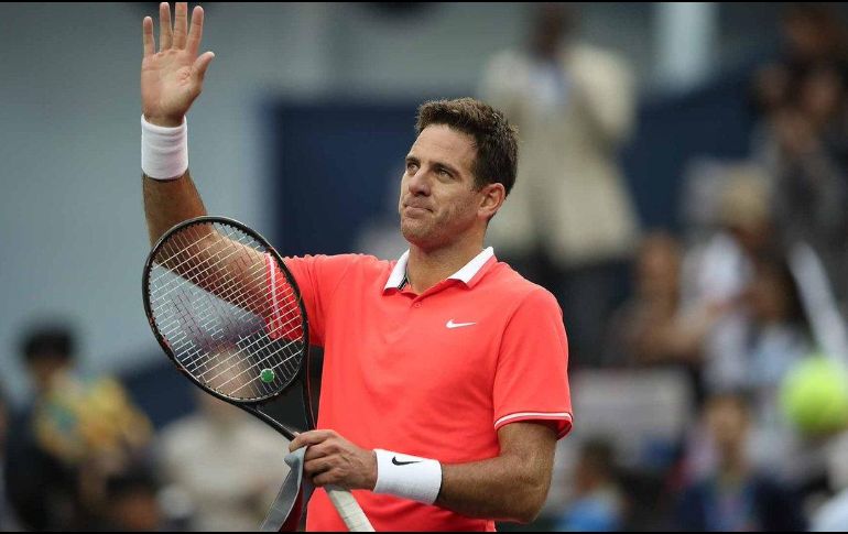 Del Potro se lesionó el pasado jueves en los octavos de final del Masters 1000 de Shanghái. TWITTER / @ATPWorldTour