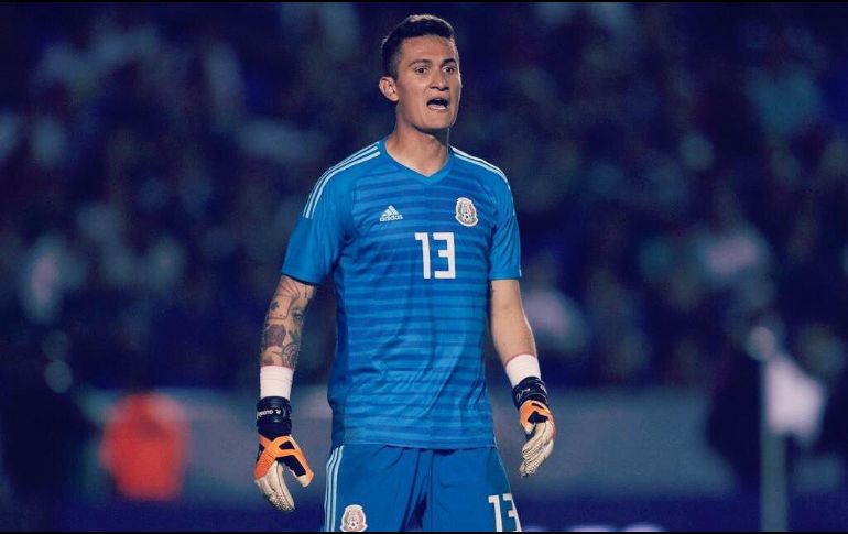 Raúl Gudiño entró de cambio para el segundo tiempo del partido que Costa Rica ganaba 2-1, en Monterrey. TWITTER / @RaulGudino1