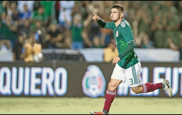 Víctor Guzmán le hizo un golazo a Costa Rica, el jueves pasado. MEXSPORT
