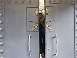 Khashoggi, columnista de The Washington Post y crítico de la monarquía saudí, desapareció hace 13 días luego de visitar el consulado de Arabia Saudita en Estambul, para obtener documentos oficiales con motivo de un trámite matrimonial. AP / P. Giannakouris