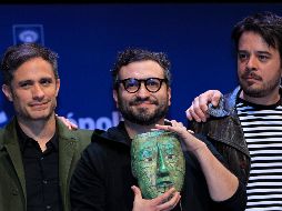 El elenco principal de la película dirigida por Ruizpalacios está conformado por Leonardo Ortizgris y Gael Garcia. EFE / M. Guzmán