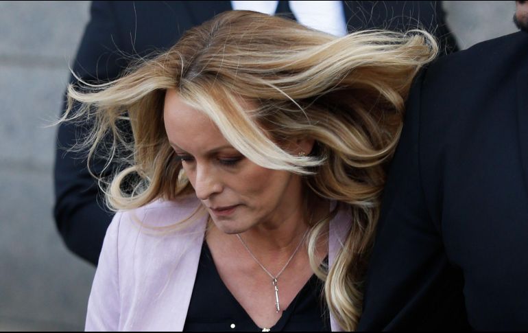 Stephanie Clifford, demandó a Trump en abril después de que el mandatario se refirió como un 