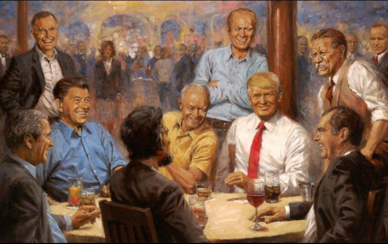 En redes sociales, la pintura llamada 