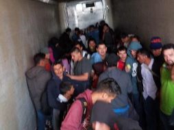 De los inmigrantes localizados, 92 son originarios de Honduras, 62 de Guatemala y tres de El Salvador. TWITTER/@entornocoahuila