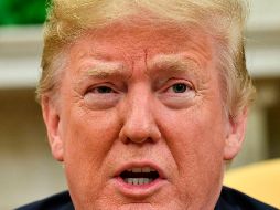 En el proceso se le reconoce a Trump los derechos a la libre expresión y su libertad a criticar con vehemencia a la prensa. AFP/N. Kamm