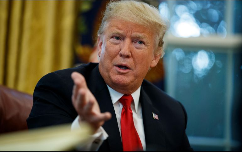 Trump habló sobre su postura política para Fox Business. AP/E. Vucci