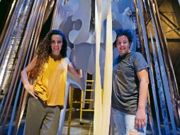 Nicole Saucedo y Lourdes González listas para tomar Plaza de la Liberación. EL INFORMADOR / F. Atilano