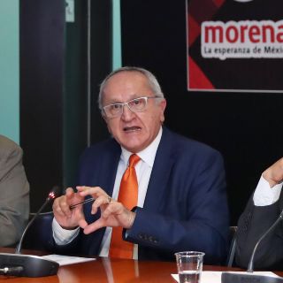 Seade y bancada de Morena se reúnen en el Senado