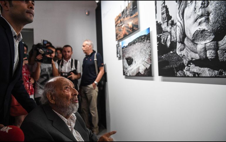 El fotógrafo supo capturar a través de sus obras las escenas de la vida cotidiana de la megalópolis turca. AFP/O. Kose