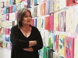 La artista pintó un día al año, desde el 2017 al 2018. EL INFORMADOR / E. Barrera