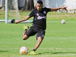 Los Zorros practicaron ayer el disparo a gol en La Madriguera. @AtlasFC