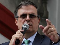 ''Era previsible (la postura de Trump) y además está muy cerca el proceso electoral (en EU), entonces él está haciendo un cálculo político'', señaló. NTX / ARCHIVO