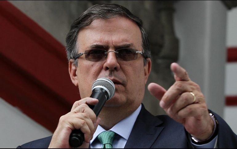 ''Era previsible (la postura de Trump) y además está muy cerca el proceso electoral (en EU), entonces él está haciendo un cálculo político'', señaló. NTX / ARCHIVO