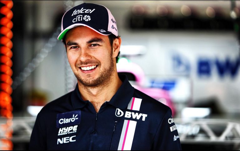 ''Checo'' correrá este fin de semana en el Gran Premio de EU, el último compromiso antes de que la máxima categoría del automovilismo llegue a México. TWITTER / @SChecoPerez